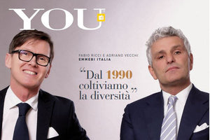 Emmebi Italia festeggia 30 anni in copertina su You Magazine