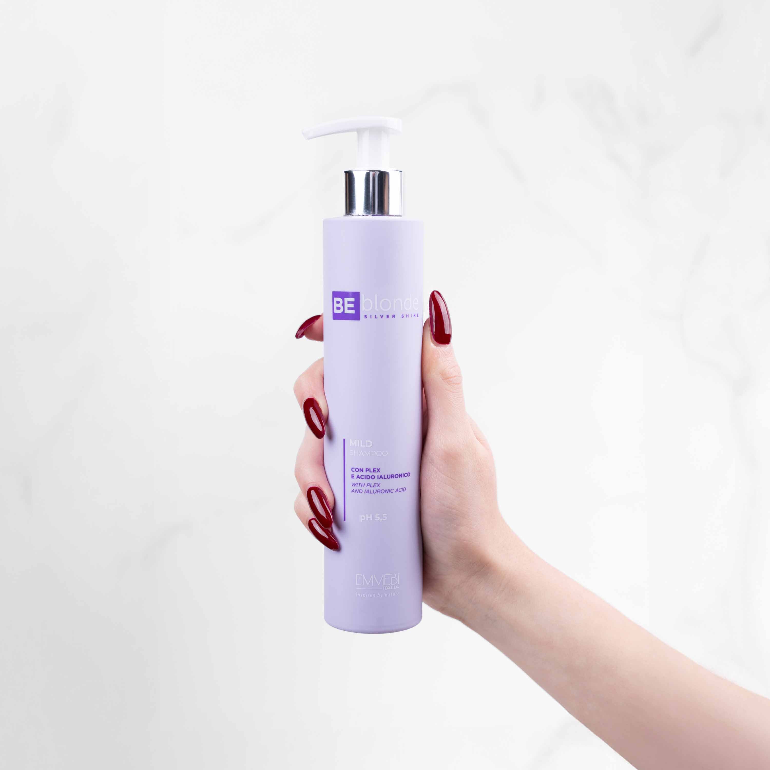 Be Blonde Silver Shine Mild Shampoo